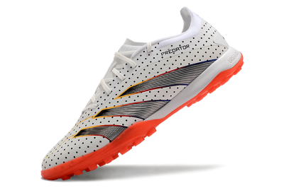 Adidas Predator 24 Elite TF Low-Tops Soccer Shoes - White/Black/Red