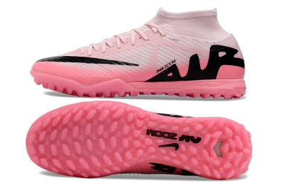 Nike Air Zoom Mercurial Superfly 9 Academy TF High-Tops Soccer Shoes - Pink/Black