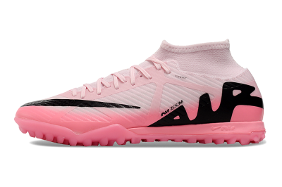 Nike Air Zoom Mercurial Superfly 9 Academy TF High-Tops Soccer Shoes - Pink/Black