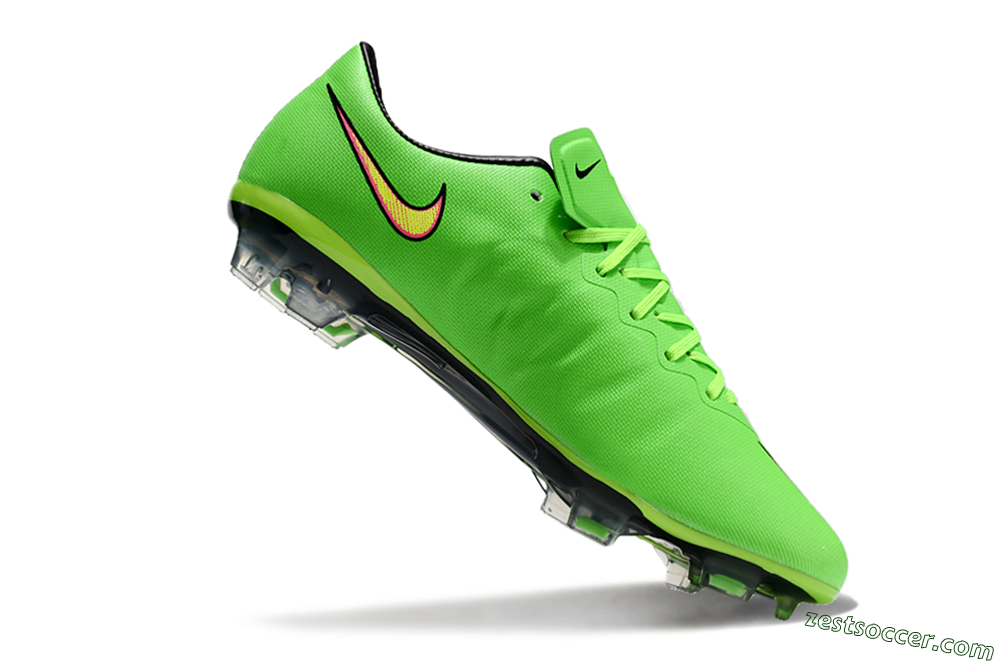 Nike Mercurial Vapor 10 FG Low-Tops Soccer Cleats - Yellow/Red/Gold 4