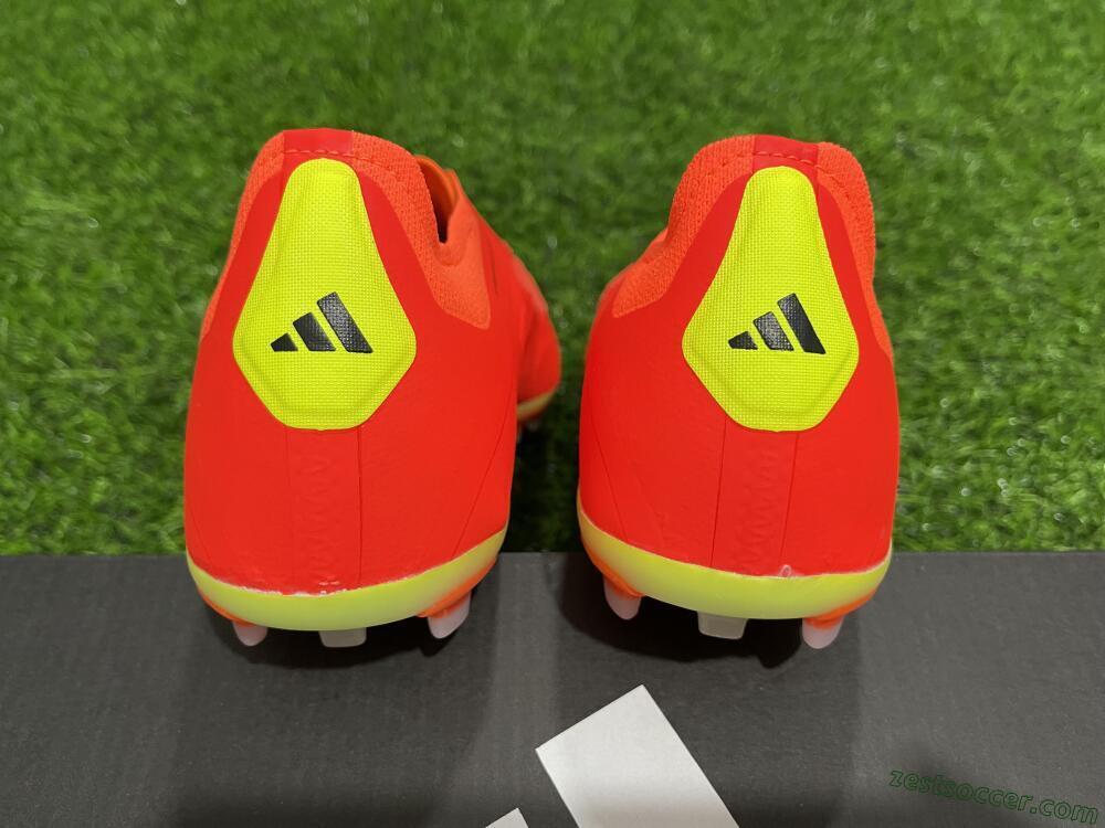 Adidas Predator 24 Elite AG Low-Tops Soccer Cleats - Red/Silver/Yellow
