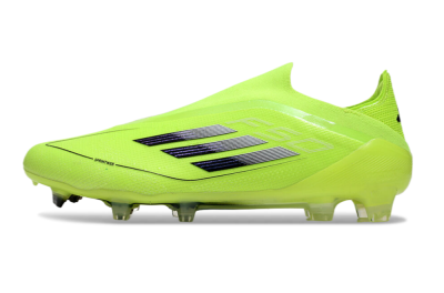 Adidas F50 Elite Laceless FG Low-Tops Soccer Cleats - Yellow/Black