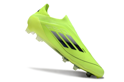 Adidas F50 Elite Laceless FG Low-Tops Soccer Cleats - Yellow/Black