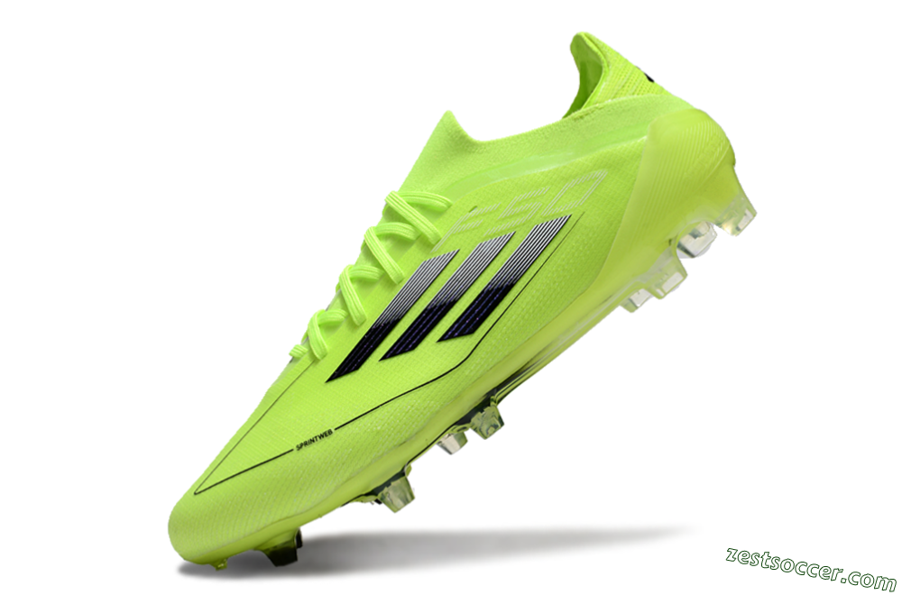 Adidas F50 Elite FG Low-Tops Soccer Cleats - Yellow/Black 5