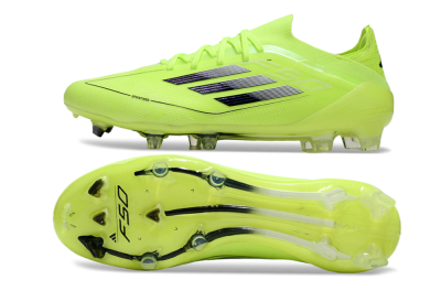 Adidas F50 Elite FG Low-Tops Soccer Cleats - Yellow/Black