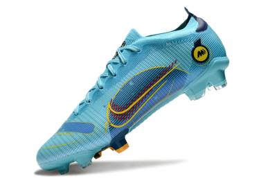 Nike Mercurial Vapor 14 Elite FG Low-Tops Soccer Cleats - Jade/Yellow/Black