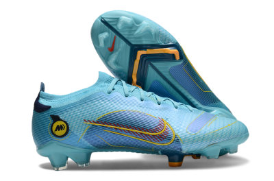 Nike Mercurial Vapor 14 Elite FG Low-Tops Soccer Cleats - Jade/Yellow/Black