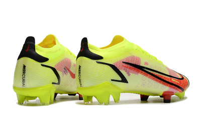 Nike Mercurial Vapor 14 Elite FG Low-Tops Soccer Cleats - Yellow/Red/Black
