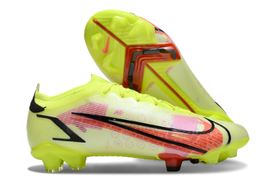Nike Mercurial Vapor 14 Elite FG Low-Tops Soccer Cleats - Yellow/Red/Black