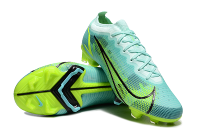 Nike Mercurial Vapor 14 Elite FG Low-Tops Soccer Cleats - Green/Black/Yellow