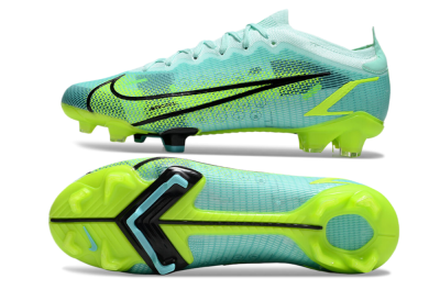 Nike Mercurial Vapor 14 Elite FG Low-Tops Soccer Cleats - Green/Black/Yellow