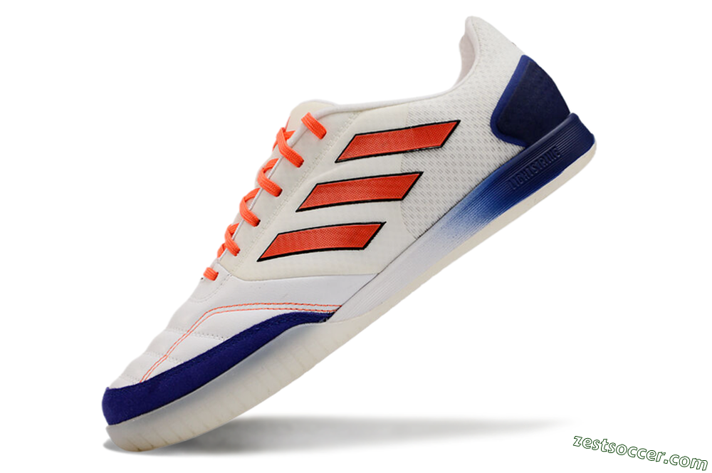 Adidas Top Sala Competition IC Low-Tops Soccer Shoes - White/Red/Blue 5