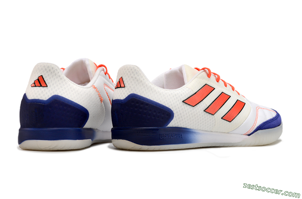 Adidas Top Sala Competition IC Low-Tops Soccer Shoes - White/Red/Blue 6