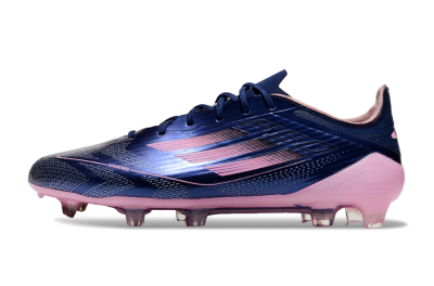 Adidas F50 Elite FG Low-Tops Soccer Cleats - Blue/Pink