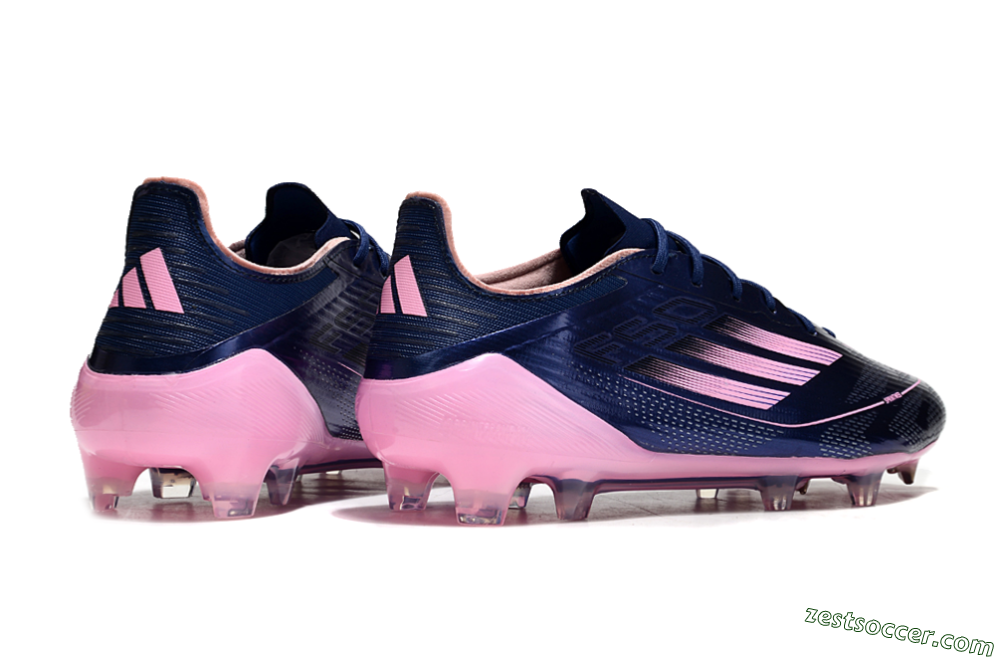 Adidas F50 Elite FG Low-Tops Soccer Cleats - Blue/Pink 6