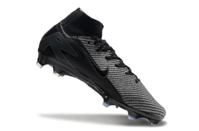 Nike Air Zoom Mercurial Superfly 10 Elite FG High-Tops Soccer Cleats - Black/Grey/Jade