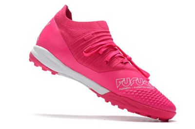 Puma Future Z 1.3 Teazer TF Low-Tops Soccer Shoes - Pink/White