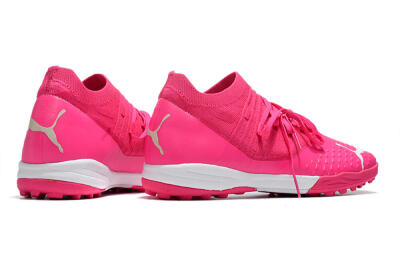 Puma Future Z 1.3 Teazer TF Low-Tops Soccer Shoes - Pink/White
