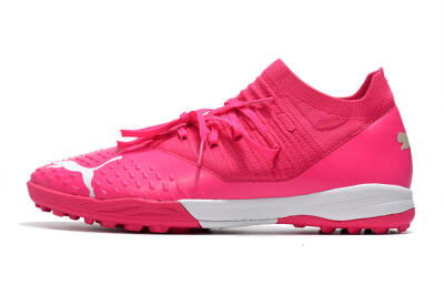 Puma Future Z 1.3 Teazer TF Low-Tops Soccer Shoes - Pink/White