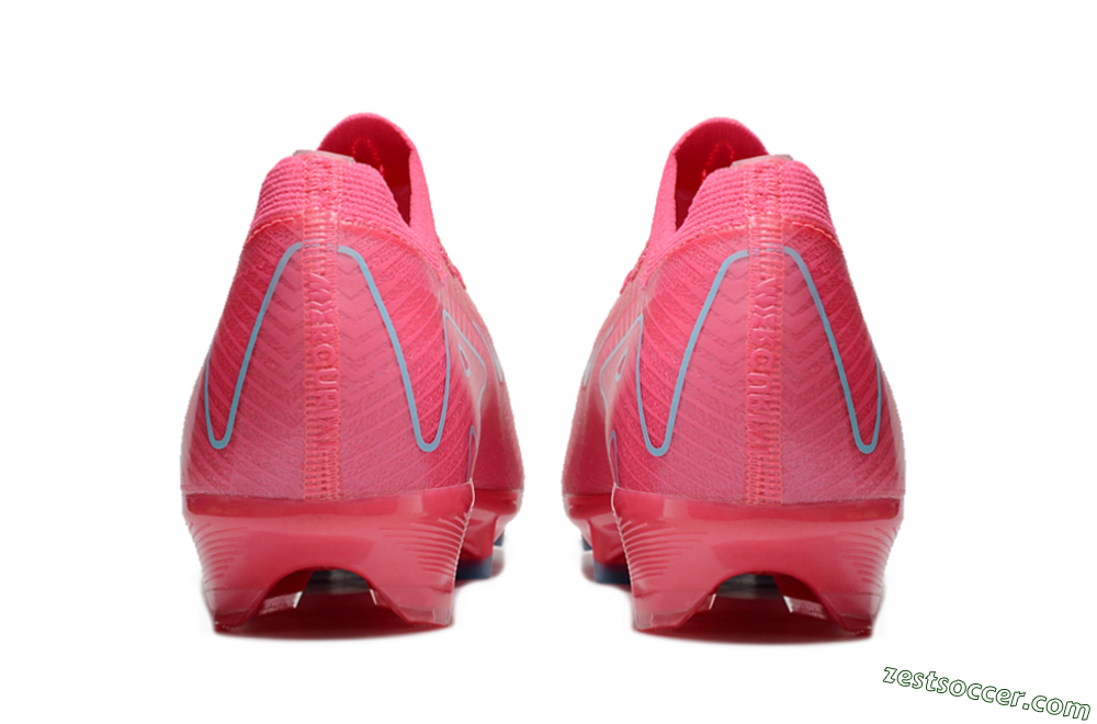 Nike Air Zoom Mercurial Vapor 16 Elite FG Low-Tops Soccer Cleats - Red/Jade 5
