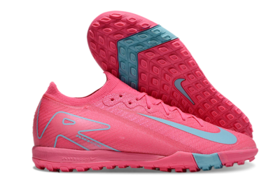 Nike Air Zoom Mercurial Vapor 16 Elite TF Low-Tops Soccer Shoes - Pink/Red/Jade