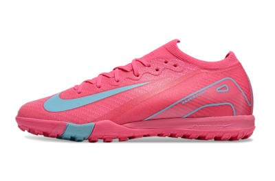 Nike Air Zoom Mercurial Vapor 16 Elite TF Low-Tops Soccer Shoes - Pink/Red/Jade