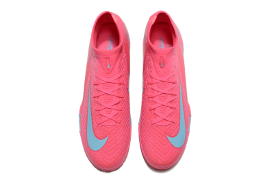 Nike Air Zoom Mercurial Superfly 10 Elite TF High-Tops Soccer Shoes - Pink/Red/Jade