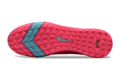 Nike Air Zoom Mercurial Superfly 10 Elite TF High-Tops Soccer Shoes - Pink/Red/Jade