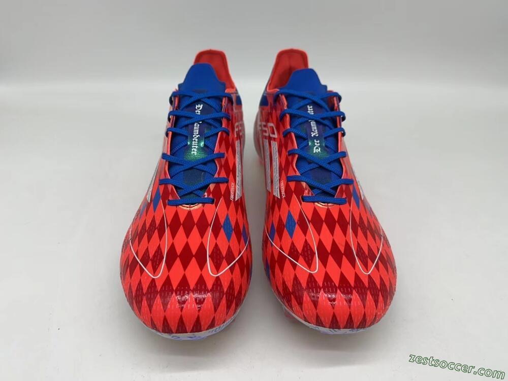 Adidas F50 Elite FG Low-Tops Soccer Cleats - Red/White/Blue