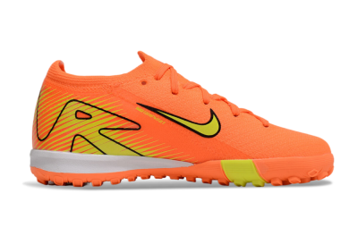 Kids Nike Air Zoom Mercurial Vapor 16 Elite TF Low-Tops Soccer Shoes - Orange/Yellow/Black/White