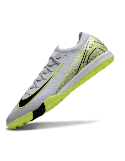 Nike Air Zoom Mercurial Vapor 16 Elite TF Low-Tops Soccer Shoes - Grey/Black/Yellow