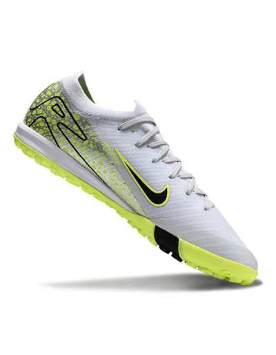 Nike Air Zoom Mercurial Vapor 16 Elite TF Low-Tops Soccer Shoes - Grey/Black/Yellow