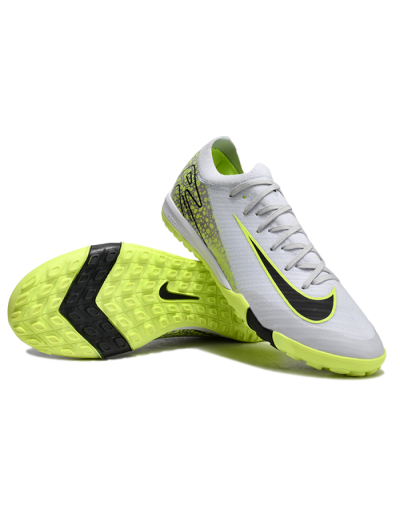 Nike Air Zoom Mercurial Vapor 16 Elite TF Low-Tops Soccer Shoes - Grey/Black/Yellow
