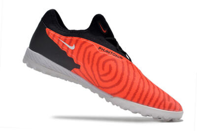 Nike React Phantom GX Pro TF Low-Tops Soccer Shoes - Red/Black/White