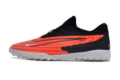 Nike React Phantom GX Pro TF Low-Tops Soccer Shoes - Red/Black/White