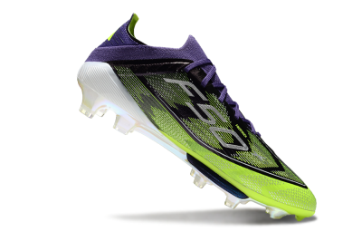 Adidas F50+ Lightstrike Pro FG Low-Tops Soccer Cleats - Purple/Yellow/White