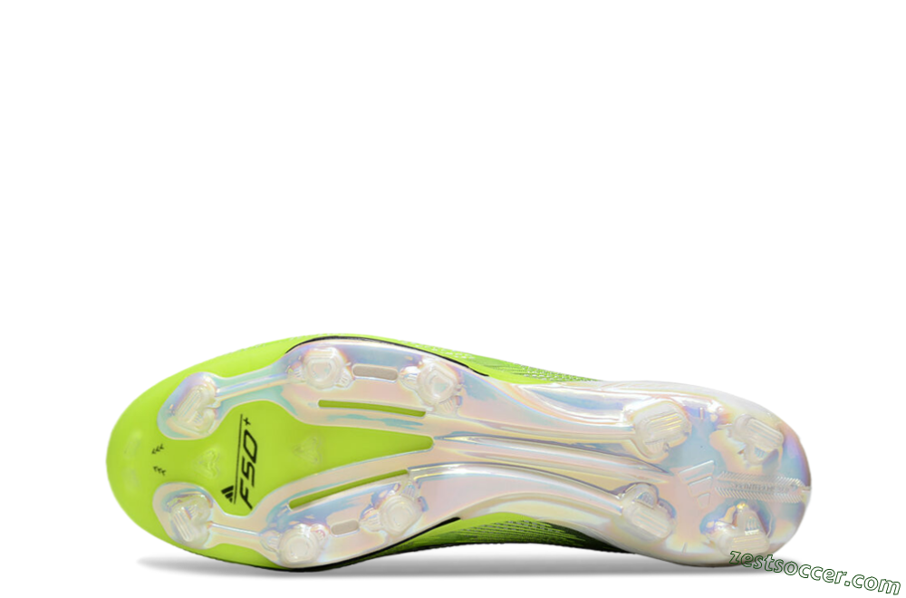 Adidas F50+ Lightstrike Pro FG Low-Tops Soccer Cleats - Purple/Yellow/White 6