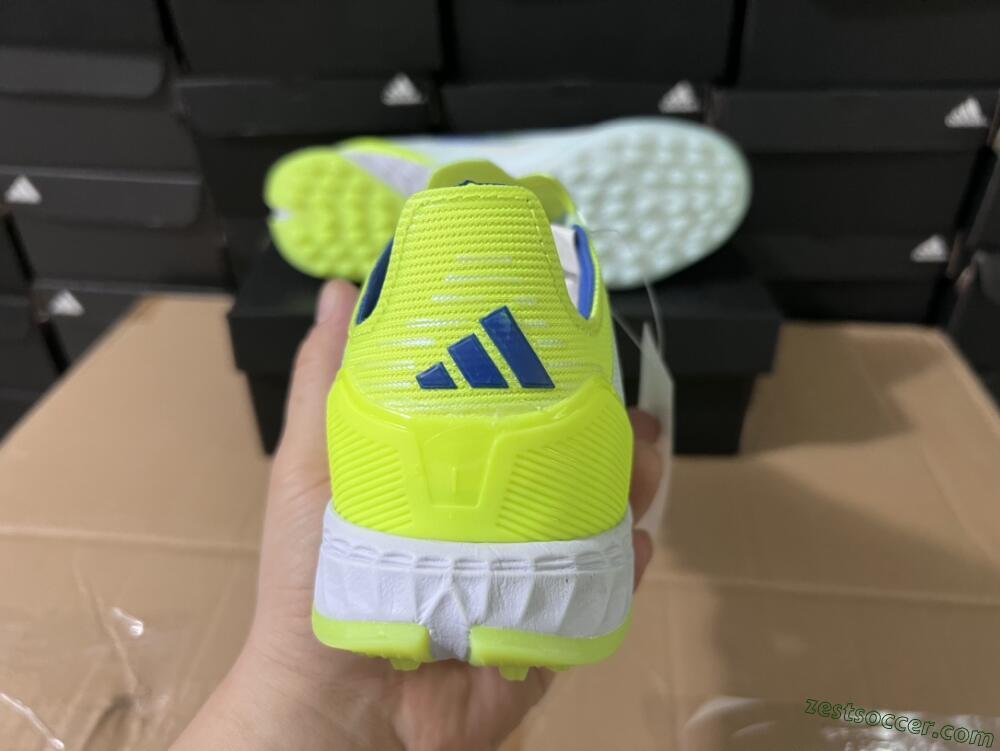 Adidas F50 Elite TF Low-Tops Soccer Shoes - Jade/Blue/Yellow