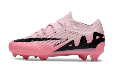 Kids Nike Air Zoom Mercurial Vapor 15 Elite FG Low-Tops Soccer Cleats - Pink/Black