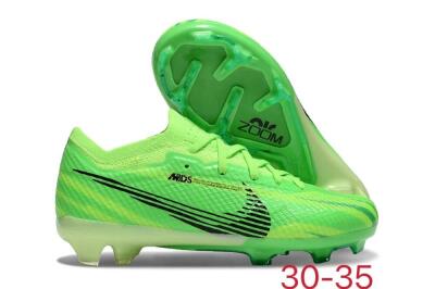 Kids Nike Air Zoom Mercurial Vapor 15 Elite FG Low-Tops Soccer Cleats - Yellow/Black