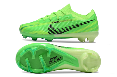 Kids Nike Air Zoom Mercurial Vapor 15 Elite FG Low-Tops Soccer Cleats - Yellow/Black