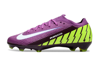 Nike Air Zoom Mercurial Vapor 16 Elite FG Low-Tops Soccer Cleats - Purple/White/Yellow/Brown