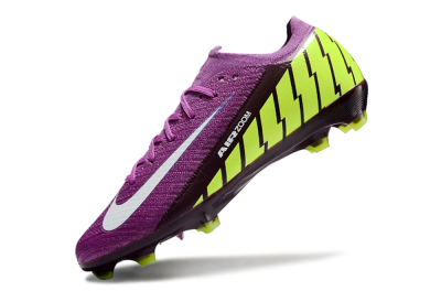 Nike Air Zoom Mercurial Vapor 16 Elite FG Low-Tops Soccer Cleats - Purple/White/Yellow/Brown