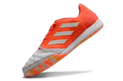 Adidas Top Sala Competition IC Low-Tops Soccer Shoes - White/Red/Yellow