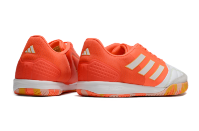 Adidas Top Sala Competition IC Low-Tops Soccer Shoes - White/Red/Yellow