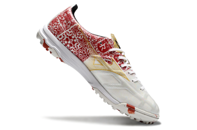 Mizuno Morelia Neo TF Low-Tops Soccer Shoes - White/Red/Gold