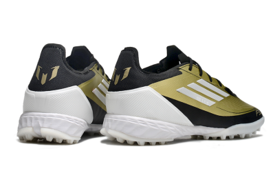 Adidas F50 Pro TF Low-Tops Soccer Shoes - Gold/White/Black