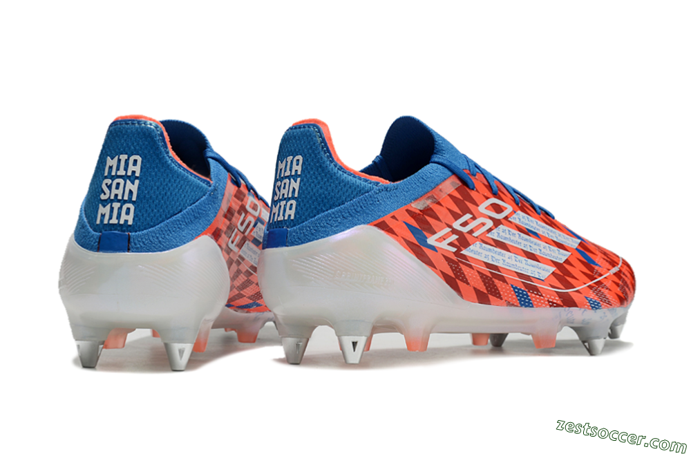 Adidas F50 Elite SG Low-Tops Soccer Cleats - Red/Blue/White 6