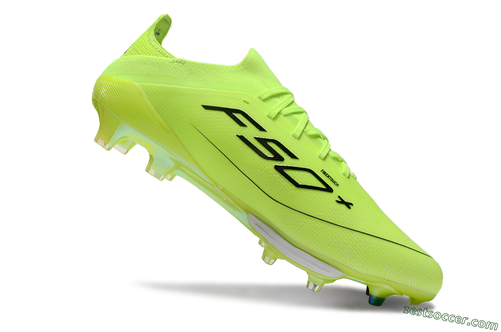 Adidas F50 Lightstrike Elite SG Low-Tops Soccer Cleats - Yellow/Black/White 4