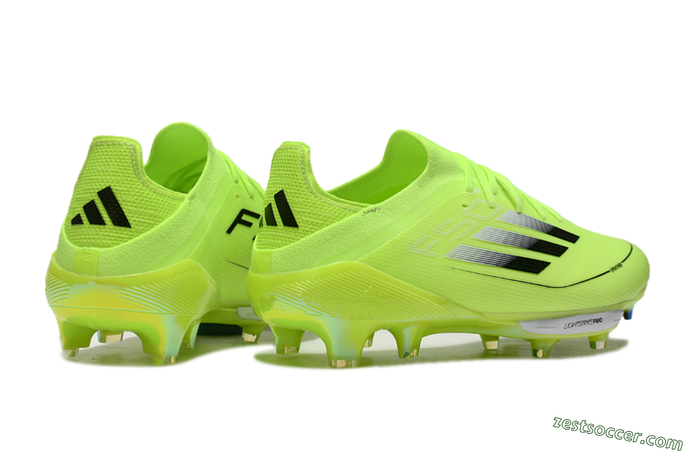Adidas F50 Lightstrike Elite SG Low-Tops Soccer Cleats - Yellow/Black/White 6